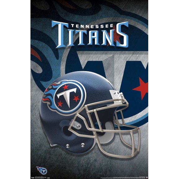 NFL Tennessee Titans - Helmet 18 Wall Poster, 14.725" x 22.375"