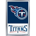 thumbnail image 1 of NFL Tennessee Titans - Logo 21 Wall Poster, 14.725" x 22.375", Framed, 1 of 3