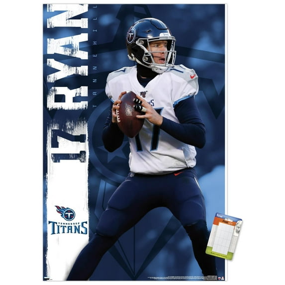 NFL Tennessee Titans - Ryan Tannehill 20 Wall Poster, 22.375" x 34"