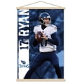 thumbnail image 1 of NFL Tennessee Titans - Ryan Tannehill 20 Wall Poster with Wooden Magnetic Frame, 22.375" x 34", 1 of 5
