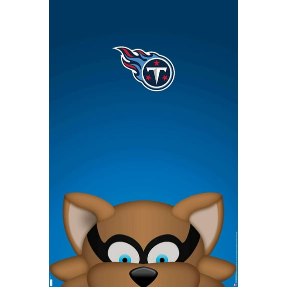 NFL Tennessee Titans - S. Preston Mascot T-Rac 20 Wall Poster, 22.375" x 34"