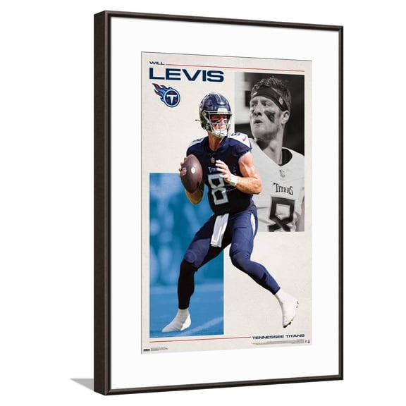 NFL Tennessee Titans - Will Levis 24 Canvas Wall Poster, 14.725" x 22.375"