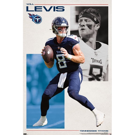 NFL Tennessee Titans - Will Levis 24 Wall Poster, 14.725" x 22.375"