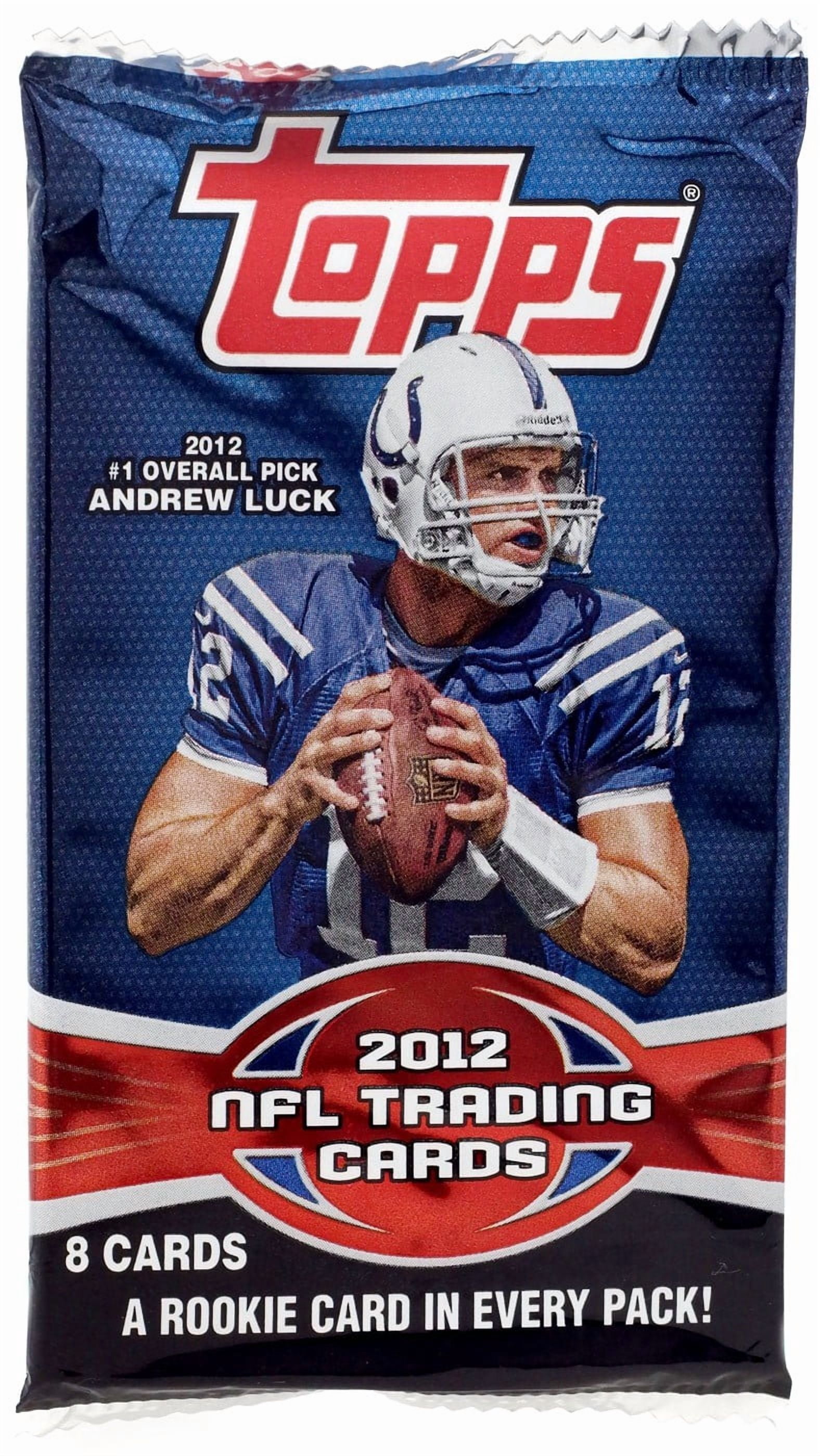 NFL Topps 2012 Football Trading Card Pack (8 Cards)