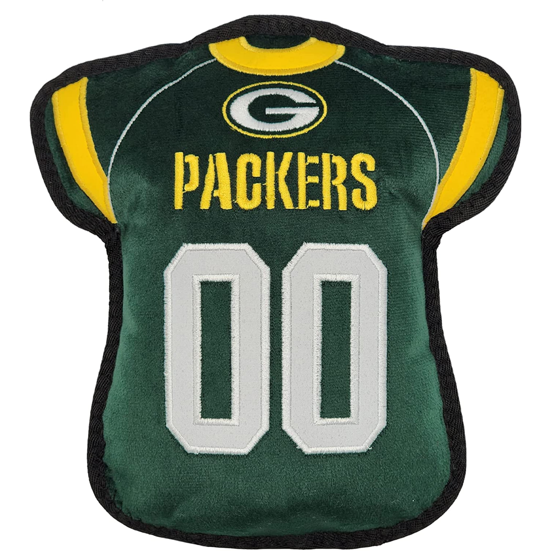 NFL Tough Jersey Pet Dog Toy Premium Quality with Built-in Squeaker Chew Toy