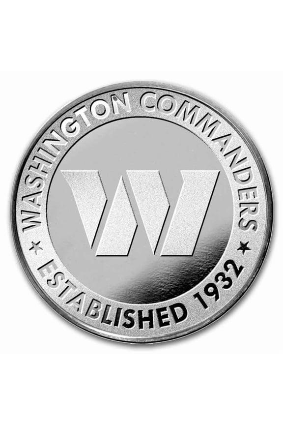Washington Commanders 1 oz Silver Round