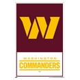 thumbnail image 1 of NFL Washington Commanders - Logo 22 Wall Poster, 22.375" x 34" Framed, 1 of 6