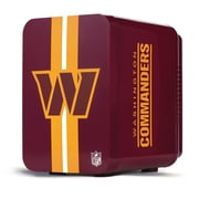 NFL Washington Commanders Mini Fridge, Burgundy, 4L, 6 Cans