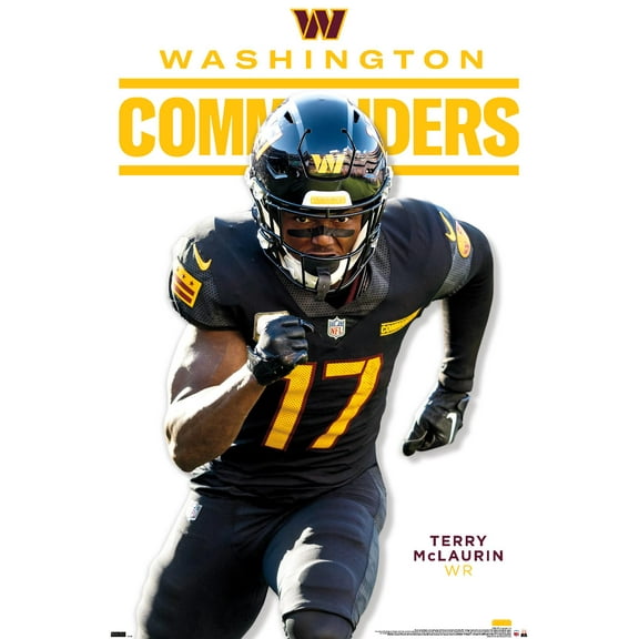 NFL Washington Commanders - Terry McLaurin Feature Series 24 Wall Poster, 22.375" x 34"