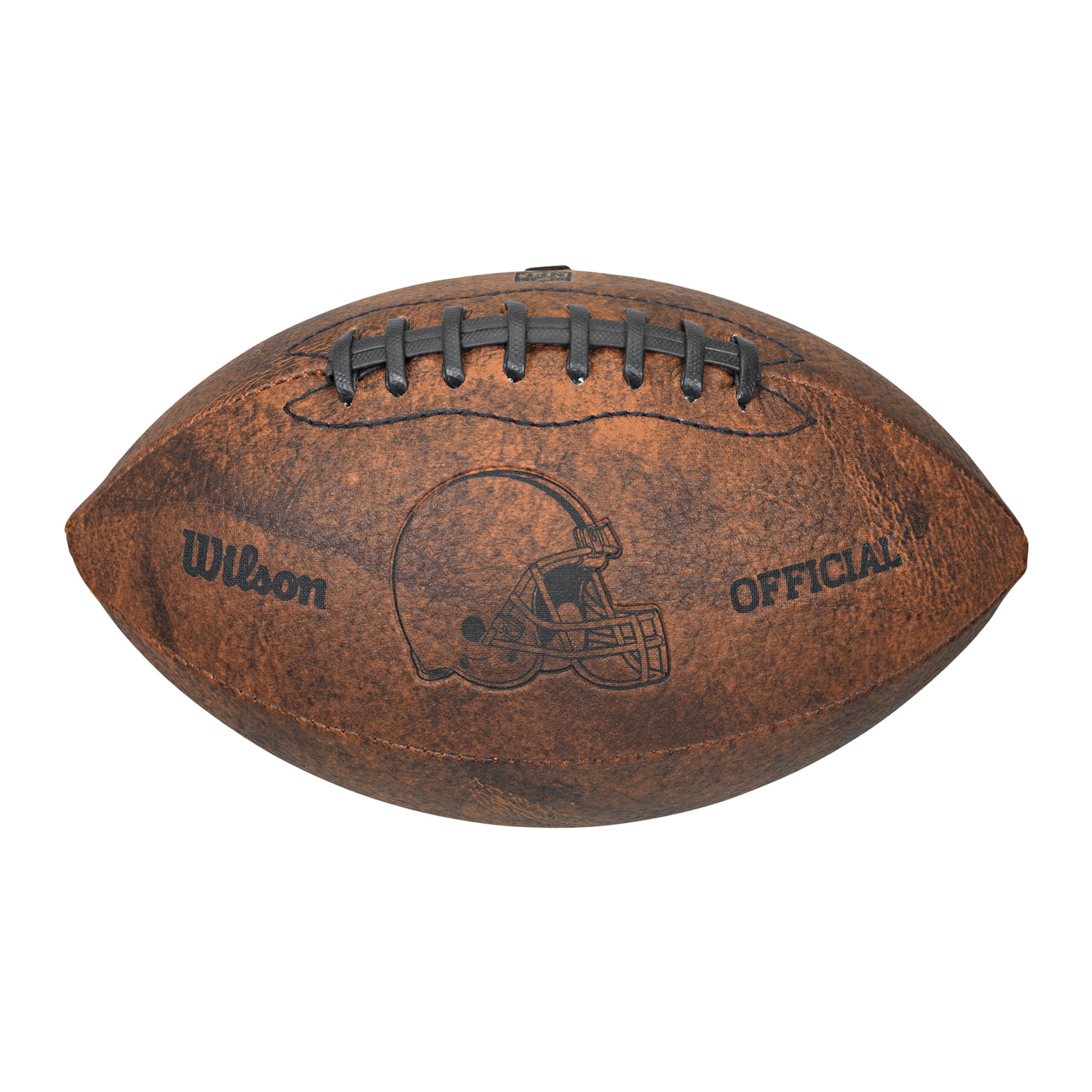 NFL - Wilson 9 Inch Throwback Football - Cleveland Browns