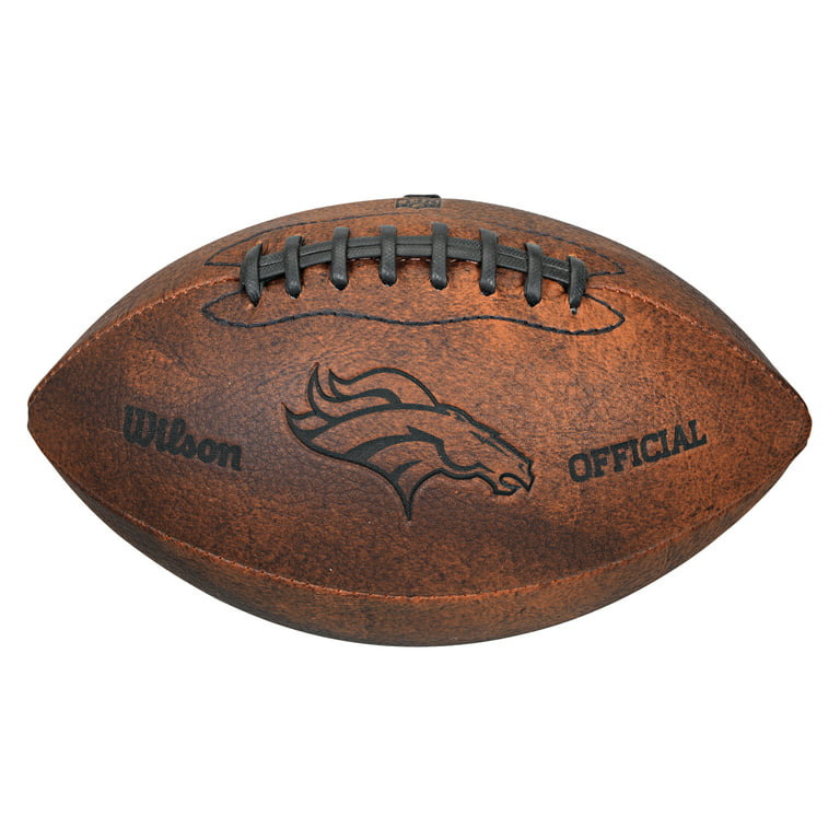 Wilson Denver Broncos Junior Team Logo Mini Football, 56% OFF