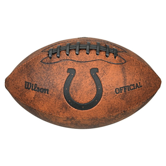 NFL - Wilson 9 Inch Throwback Football - Indianapolis Colts