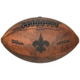 thumbnail image 1 of NFL - Wilson 9 Inch Throwback Football - New Orleans Saints, 1 of 3