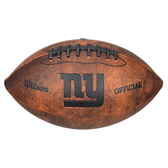NFL - Wilson 9 Inch Throwback Football - New York Giants