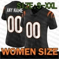 thumbnail image 1 of NFL_jersey Man 9 Joe Burrow 1 Ja'Marr Chase Football Jersey Evan McPherson Cam Taylor-Britt Sam Hubbard Tee Higgins Joe Mixon Logan Wilson Trey Hendrickson Tyler Boyd Daxton Hill, 1 of 7