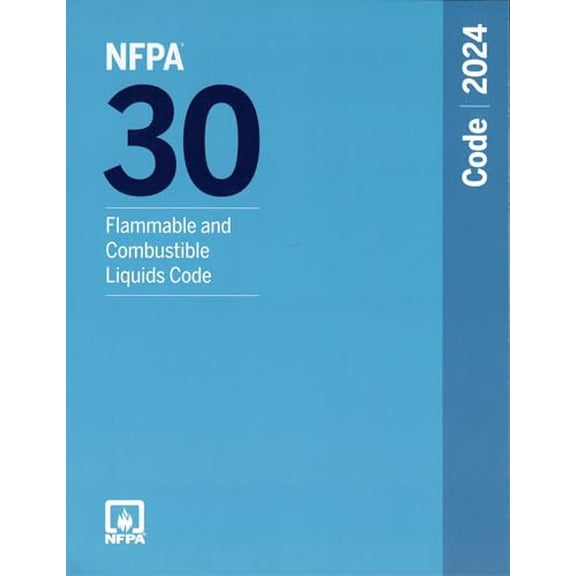Pre-Owned NFPA 30, Flammable and Combustible Liquids Code, 2024 Edition, 9781455930432, 1455930431, Paperback,