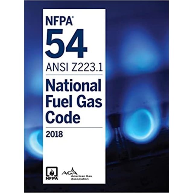 NFPA 54 National Fuel Gas Code, 2018 Edition