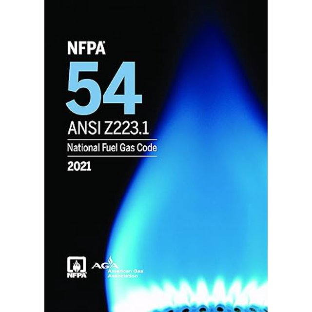NFPA 54 National Fuel Gas Code, Codebook, 2021 Edition Paperback