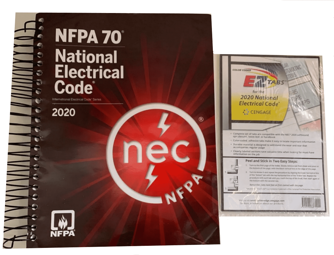 NFPA 70 NEC National Electrical Code 2020 Spiral with EZ Tabs - Walmart.com