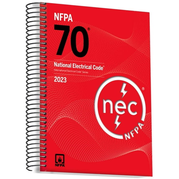 Pre-Owned NFPA 70, National Electrical Code, 2023 Edition, Spiralbound Paperback