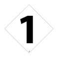 thumbnail image 1 of NFPA LABEL NUMBER 6", 1 of 1