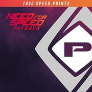 NFS Payback 1050 Speed Points, Electronic Arts PC, 886389150143