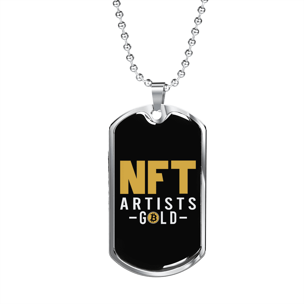 NFT Artists Gold Crypto Necklace Stainless Steel or Kenya | Ubuy