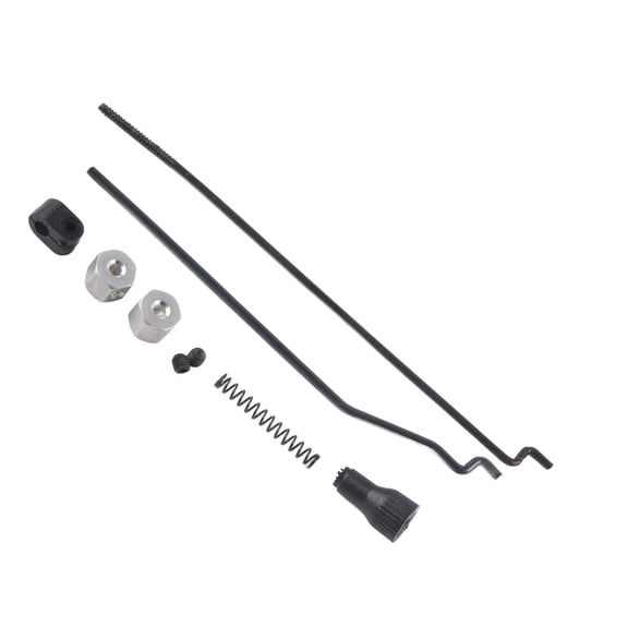 NFTIGB 02056 RC Metal Throttle Pull Rod Brake Lever Assembly for HSP 94108 1/10 RC Model Car 4.72 inches / 12 cm