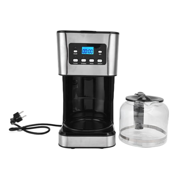 NFTIGB 1.5L / 50.7 oz Drip Coffee Machine 12 Cup Coffee Maker with Programmable Timer and Automatic Extraction for Professional Home and Cafe Kitchen Countertops