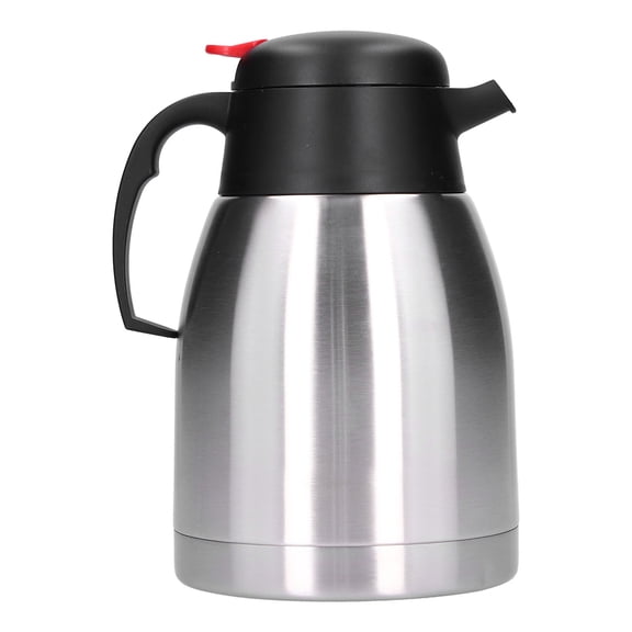 NFTIGB 1.5L / 50.7 oz Stainless Steel Double Wall Vacuum Bottle Thermal Carafe Insulation Pot for Boiling Water Tea and Coffee Home Use Premium Silver Finish