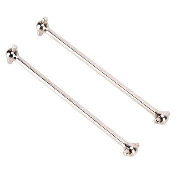 NFTIGB 1 Pair Metal Rear Wheel Drive Shaft 104001-1921 Replacement, 2 Pieces, Premium Iron Silver Color 2.76 inches / 7 cm For Wltoys 104001 1/10 Scale RC Car Spare Parts Upgrade Accessories Durable