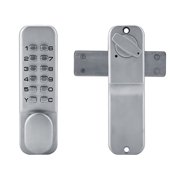 NFTIGB 1 to 11 Digit Keyless Code Combination Cam Door Lock, Waterproof Zinc Alloy Password Security Coded Lock for Home Office Cabinet