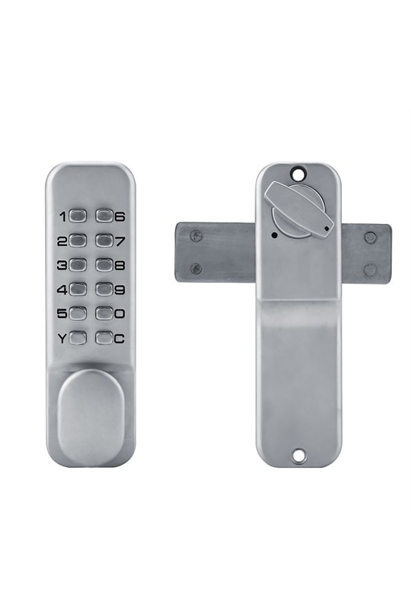 1 to 11 Digit Keyless Code Combination Cam Door Lock, Waterproof Zinc Alloy Password Security Coded Lock for Home Office Cabinet