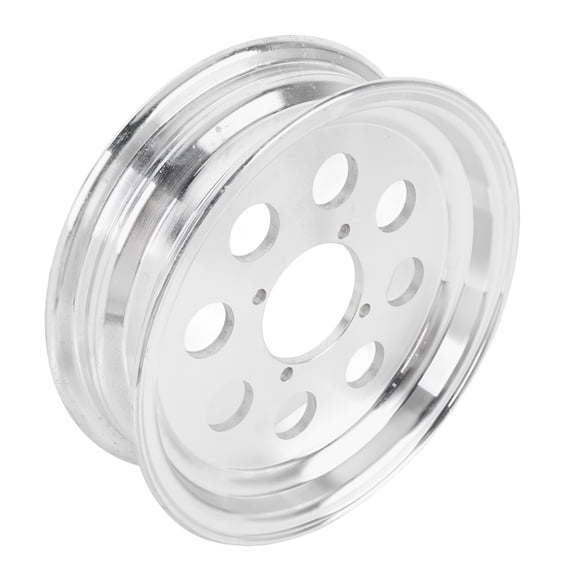 NFTIGB 10 Inch / 25.4 cm Motorcycle Front Wheel Rim Fine Polishing Aluminium Alloy Wheel Hub for Monkey Z50 Z50R Z50J Bike[cite: 1]
