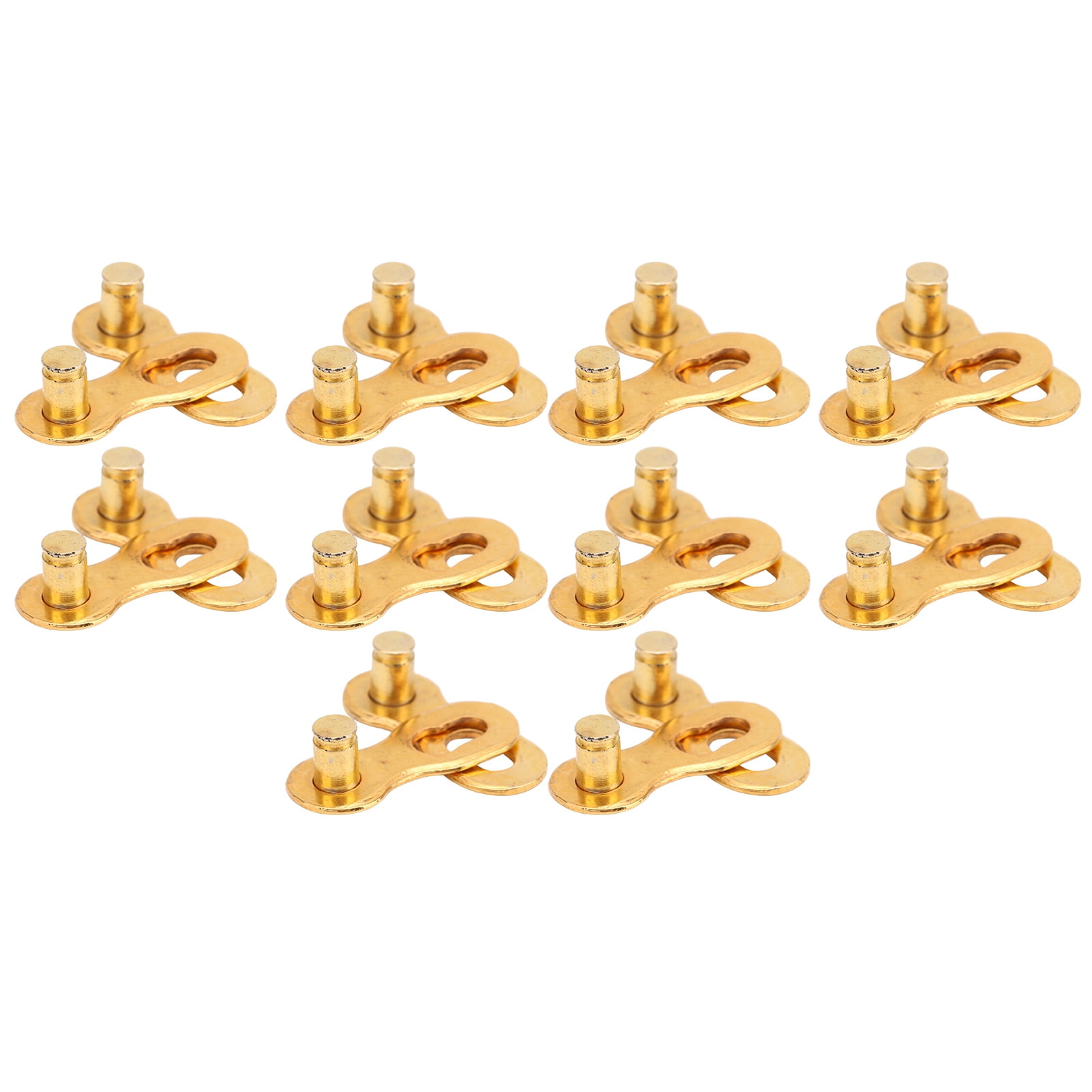 10-Pair 10-Speed Steel Chain Missing Link Connectors – Quick-Release Bike Chain Links For Easy Maintenance And Repair