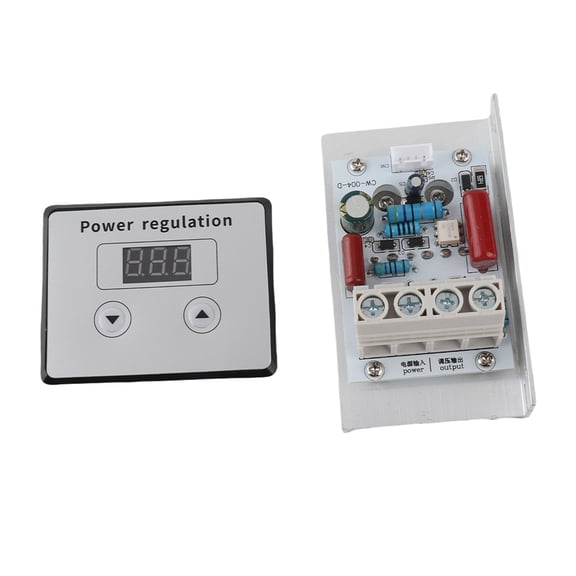 NFTIGB 10000W SCR Digital Voltage Regulator Speed Control Dimmer Thermostat AC 220V 80A