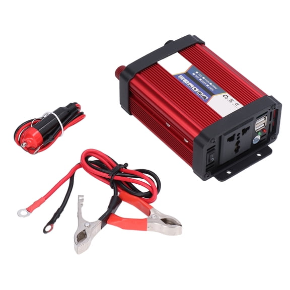 NFTIGB 1000W Car Power Inverter 12V to 110V Modified Sine Wave Vehicle Converter Adapter with USB Port Dual Units 7.48 inches / 19 cm, Advanced Safety Protection for Road Trips and Emergencies