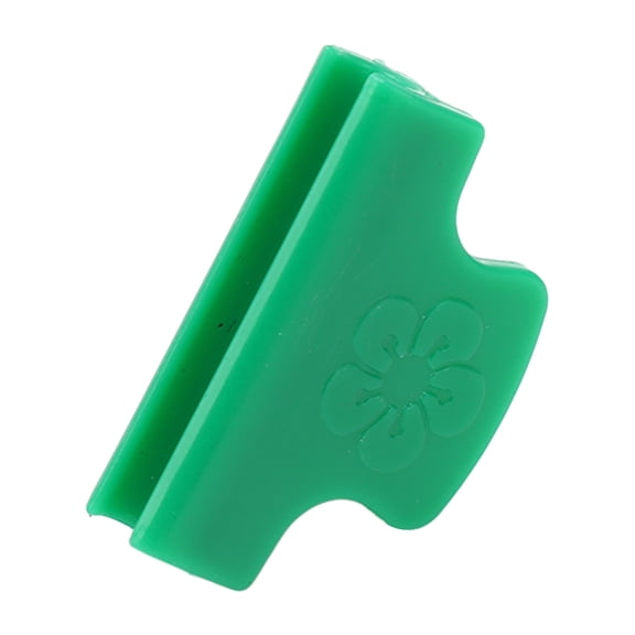 NFTIGB 100Pcs 6mm Plastic Greenhouse Film Clamps, Durable Pipe Clamps & Cover Accessories for Fixing Frost Blankets, Green