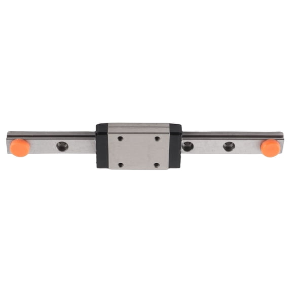 NFTIGB 100mm / 3.9 inches Linear Rail Miniature Guide Rail with Extended Slide Block for CNC Machine Tool 3D Printer Precision Motion Control Upgrade Part