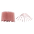 thumbnail image 1 of NFTIGB 100pcs Disposable Nail Cuticle Pusher Kit, Double Ended Manicure Pedicure Sticks in Red, Plastic Nail Care Tool for Cleaning & Pushing (4.33 inches / 11 cm), 1 of 9