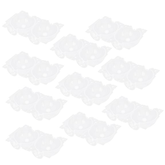 NFTIGB 10PCS Reusable Plant Rooting Device High Pressure Propagation Ball Box, Transparent S (2.68x2.17x2.09 inches / 68x55x53 mm)