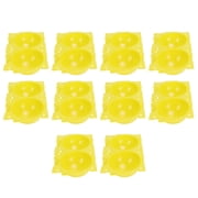 NFTIGB 10PCS Reusable Plant Rooting Device High Pressure Propagation Ball Box, Yellow S 2.68x2.17x2.09 inches / 68x55x53 mm