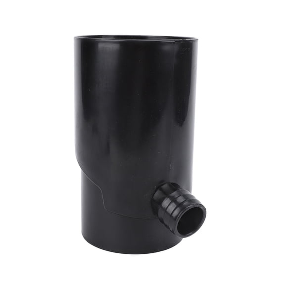 NFTIGB 10cm / 3.94 inches Rainwater Collection System Efficient Round Downspout Diverter For Irrigation Systems And Aquariums In Black Design. Upgrade your garden with this durable outdoor diverter.
