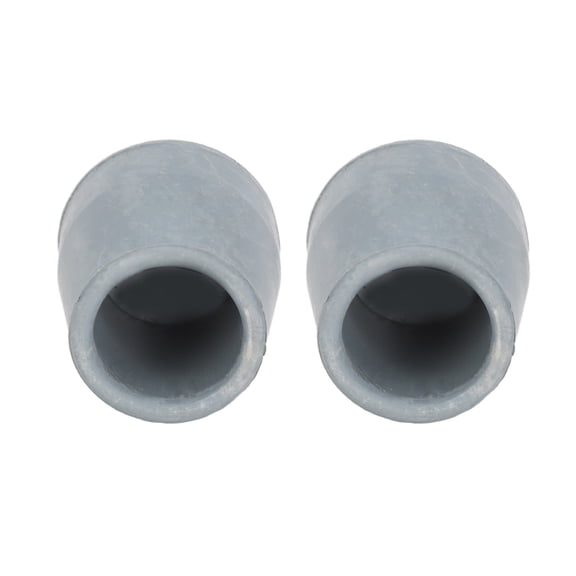 NFTIGB 10pcs Rubber Crutch Tip Set Professional Gray Cane Walker Tip Replacement Accessory 1.1 Inch (28mm) Inner Diameter Anti Slip Walking Cane Tips for Everyday Support and Safety