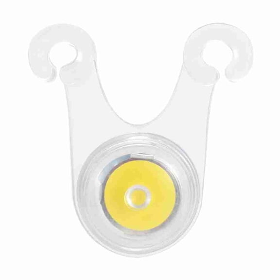 NFTIGB 10pcs Tent String Light Guard Rope Hangings Lights Outdoor Camping Ambient Light IPX4 Waterproof Battery Operated LED Lanterns for Backpacking Yellow, 2.56 inches / 6.5 cm