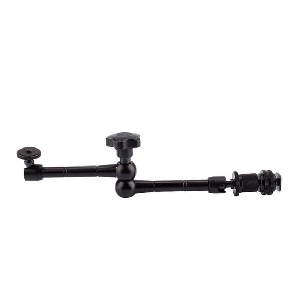NFTIGB 11-Inch / 27.9 cm Metal Adjustable Friction Articulating Magic Arm for DSLR Camera LCD Monitor Mount Flexible Extension Bracket