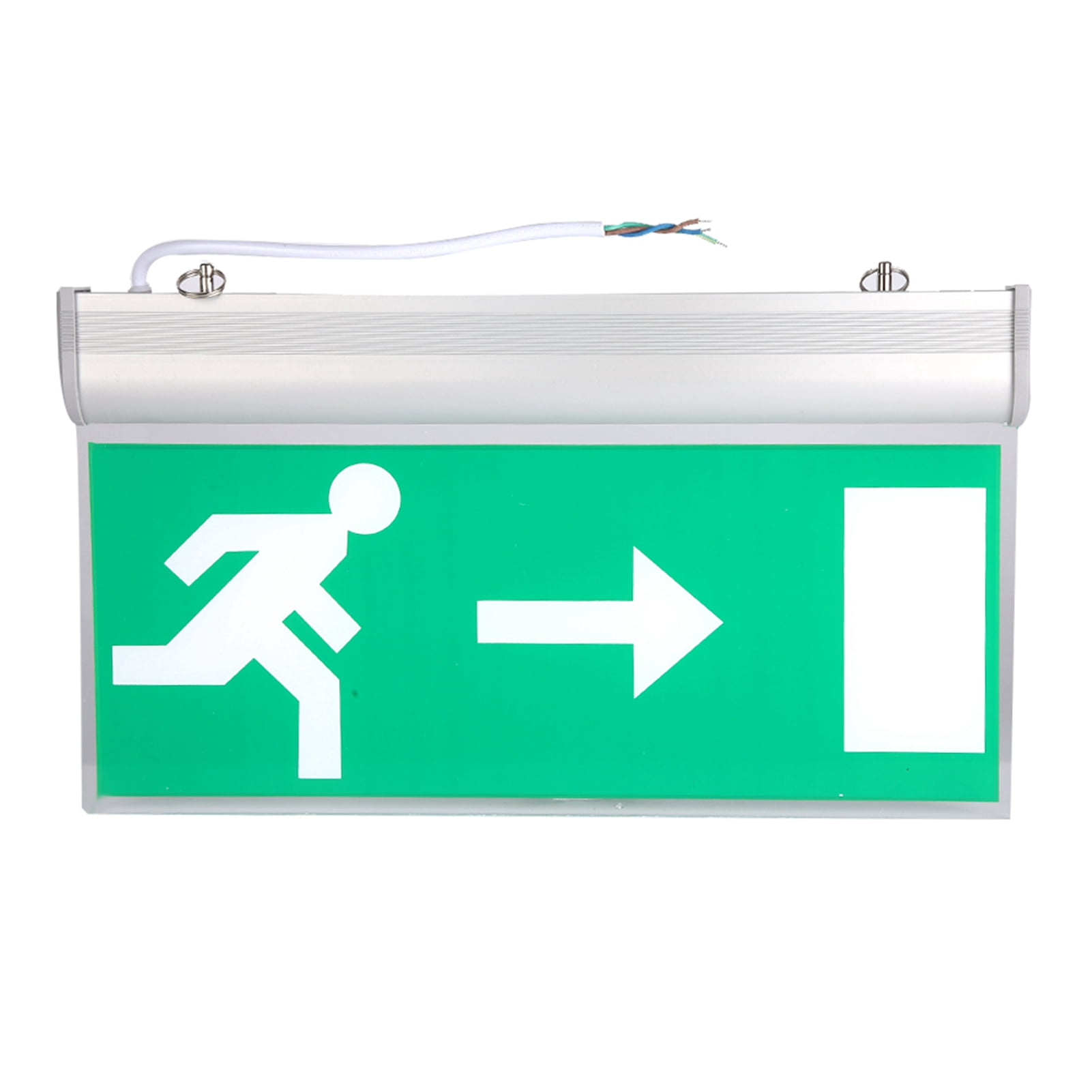 NFTIGB 110-240V Acrylic LED Emergency Sign Lamp Left Right Evacuation ...