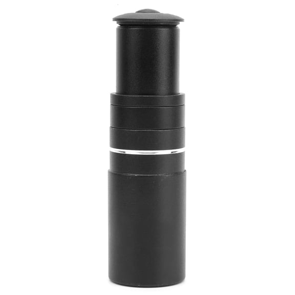 NFTIGB 115mm Bike Stem Riser Aluminum Alloy Bicycle Front Fork Tube Extender Adapter Handlebar Stem Accessory 4.53 inches / 115 mm for Mountain Road Bikes Black New