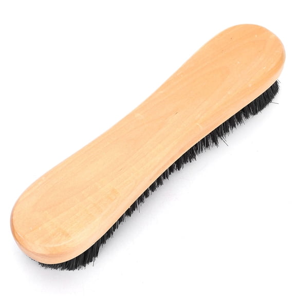 NFTIGB 12.6 inches / 32 cm Wooden Handle Pool Billiard Snooker Table Brush Hair Sweep Rail Clean Tool Cleaning Accessory for Game Room Table Care