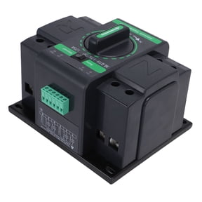 NFTIGB 125A 2P Dual Power Automatic Transfer Switch, 2 in 1 Out Changeover Switch Auto and Manual Switching Mode PC Level Isolation Type AC 230V 50Hz